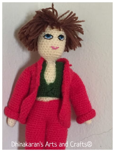 Michael Jackson Crochet Soft Toy