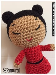 Samurai Crochet Soft Toy