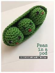 Peas in a Pod Crochet Soft Toy