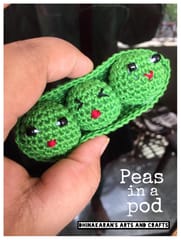 Peas in a Pod Crochet Soft Toy
