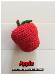 Apple Crochet Soft Toy
