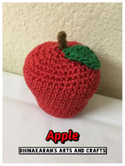 Apple Crochet Soft Toy