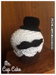 Mr.Cupcake Crochet Soft Toy