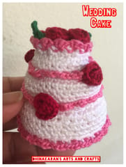 Wedding Crochet Cake