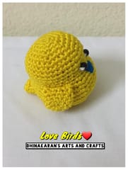 Crochet Love Bird-YELLOW