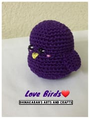 Crochet Love Bird-VIOLET