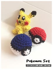 Pokemon Crochet Set
