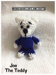 Joe The Teddy Crochet Soft Toy