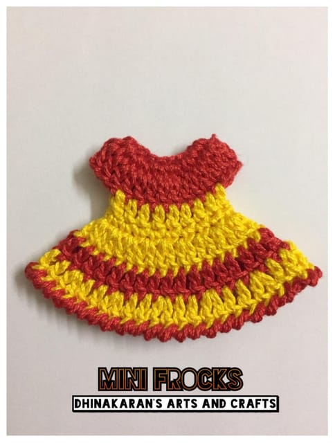Miniature Crochet Frock