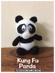 Kung Fu Panda Crochet Soft Toy
