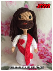 JESUS CHRIST Crochet Soft Toy