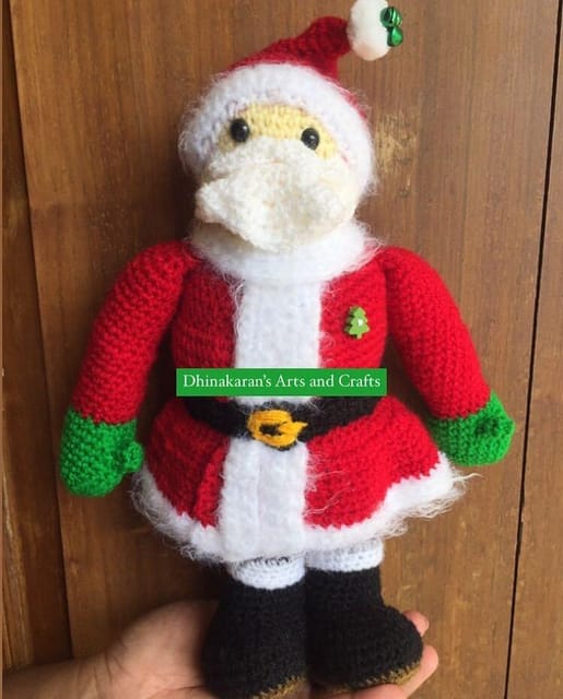 Santa Claus Crochet Soft Toy