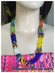 Beadolicious African Beaded Necklace-(2)
