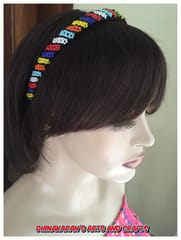 African Beaded Hairband-(2)