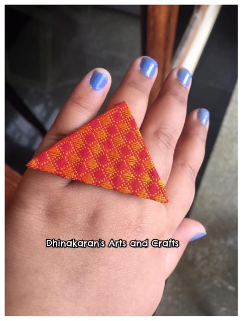 Ilkal Triangle Fingerring
