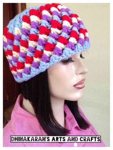Rangeela Crochet Hat