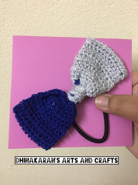 Crochet Bow HairTie-(19)