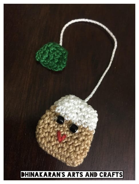 Miniature Crochet Tea Bag