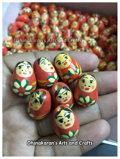 Chota Didi Buttons - RED