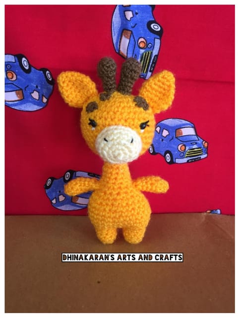Giraffe Crochet Soft Toy