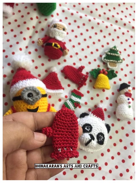 Mini Mitten Crochet Soft Toy