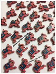 PINK Elephant Buttons