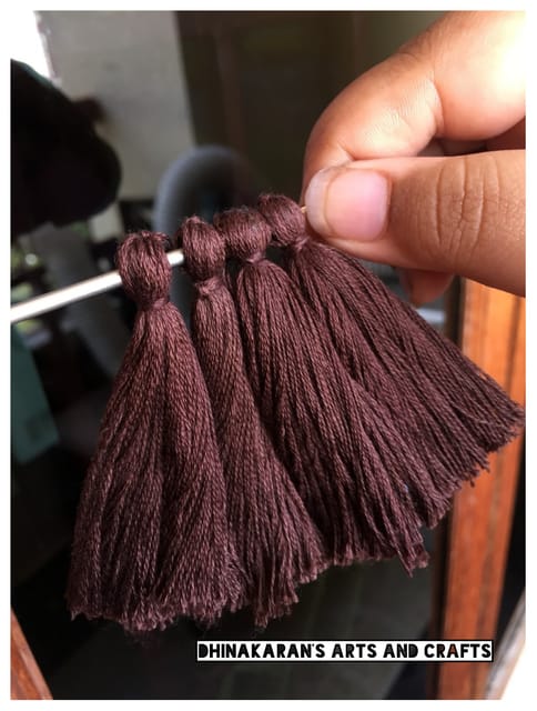 Brown Thread Tassels