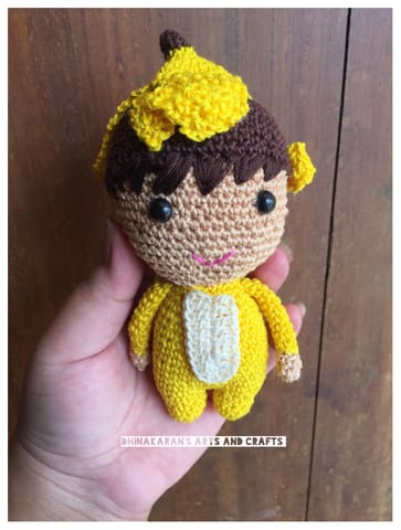 Crochet Banana Boy