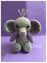 Elephant Crochet Soft Toy