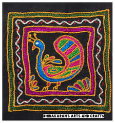 Peacock Kutchwork Patch-(5)