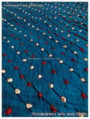 ROYAL BLUE Bandhani Fabric