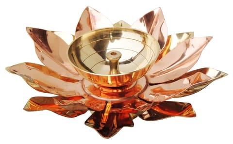 Deepak Copper Brass - 5.5*5.5*2 inch (Z124 D) (MOQ- 2 Pcs)