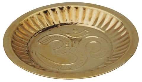 Brass Plate No. 4- 3.6*3.6*0.4 inch (Z180 D)
