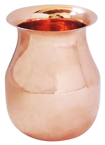 Copper lota- 3.8*3.8*5 inch, 700 ML (BC135 C)