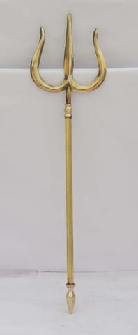 Brass Trishul 22" - 5.5*1*22 inch (Z138 M)