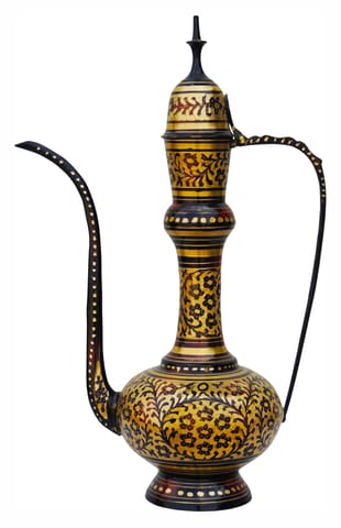 Brass Decorative Showpiece Aftaba, Surahi- 13*7*20 inch (F350 D)