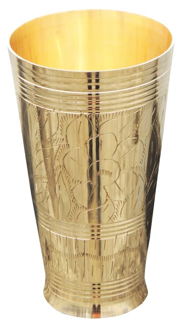 Lassi Glass Brass - 700 ml - 3.7*6.2*6.6 inch (BC113 E)