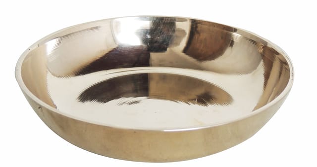 Pure Bronze Katori, Kansa Halwa Bowl - 4*4*1 inch (BC156 A) (MOQ : 2 Pcs)