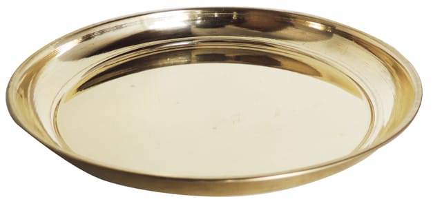 Brass Plain Plate No. 8 - 8.3*8.3*1 inch (Z494 H) (MOQ : 6 Pcs.)