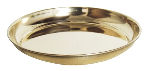 Brass Plain Plate No. 7 (MOQ : 6 Pc.) - 7.2*7.2*1 inch (Z494 G)