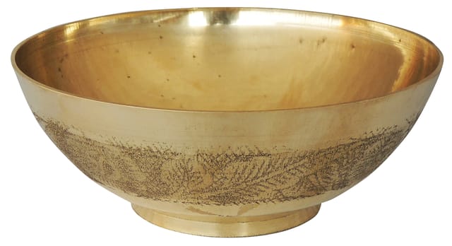 Pure Brass Bowl - 5.4*5.4*2.1 inch (Z215 D)