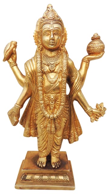 Brass Showpiece Ganesh Ji Statue  - 6.5*2.5*10.2 Inch (BS1268 D)