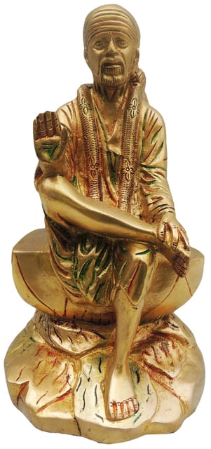 Brass Showpiece Sai Baba Statue - 5*4*8.5 Inch (BS495)