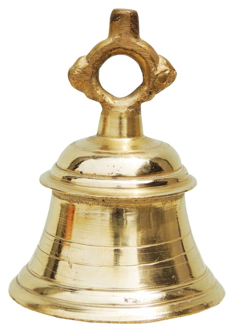 Wall Hanging Temple Bell, Ghanta - 3.5*3.5*5 Inch (BS823 A)