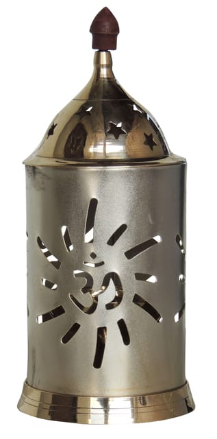 Brass Table Decor Oil Lamp, Deepak - 3.5*3.5*6.5 Inch (Z541 C)