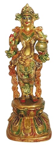 Brass Showpiece Radha Ji God Idol Statue - 4*3.2*11 Inch (BS1409 R)