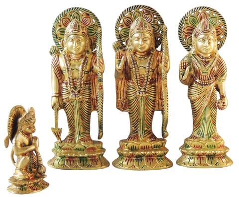 Brass Showpiece Ram Darbar God Idol Statue (BS1380 D)