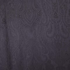 Semi Brocade traditional print - Black - KCC156374