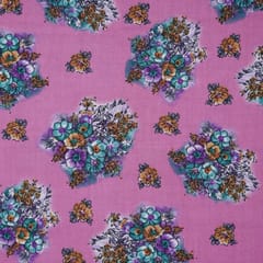 Pashmina Floral  Print - Dusty Pink - KCC42133