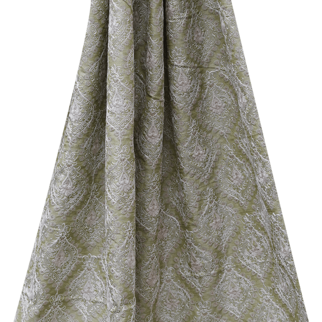 Nokia Silk  Ancient pattern Embroidery - Saga Green - KCC54033
